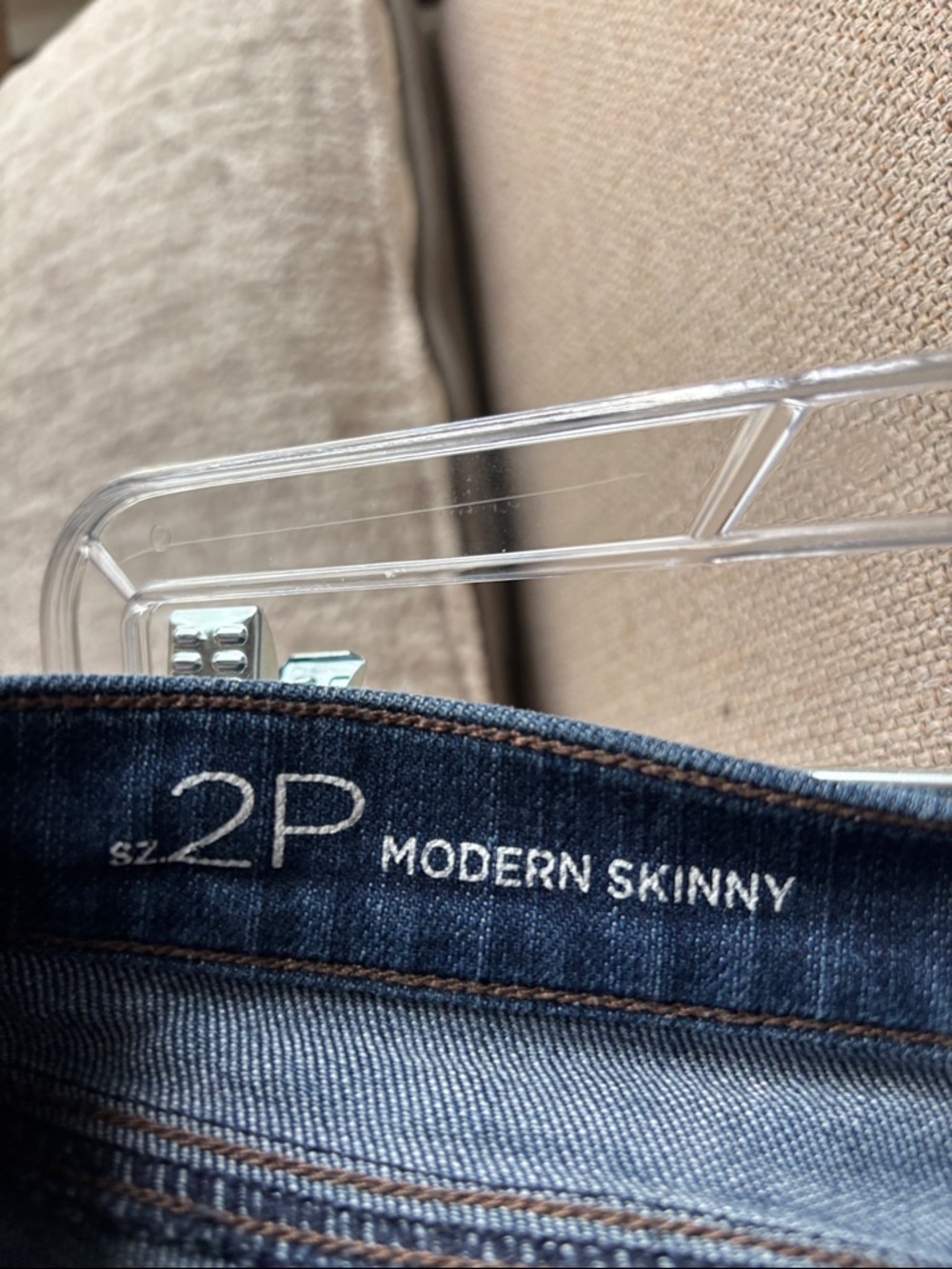 LOFT Dark Blue Denim Jeans